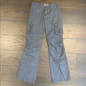 Aritzia TNA Grey Cargo Pants